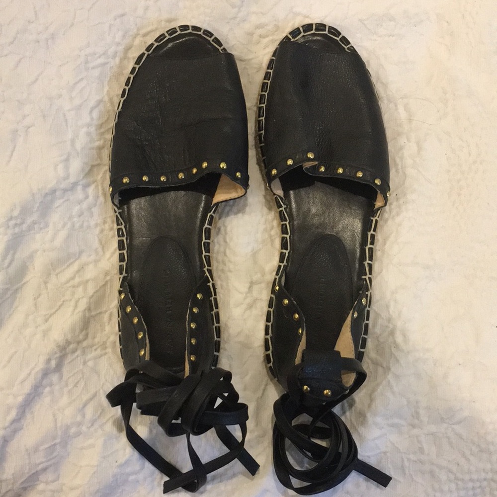 Banana Republic Espadrille w/ Studs Sz 8 EUC